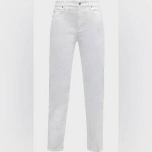 Eileen Fisher White Straight Leg Jeans Size 6 Cropped Fit | Send Offer!